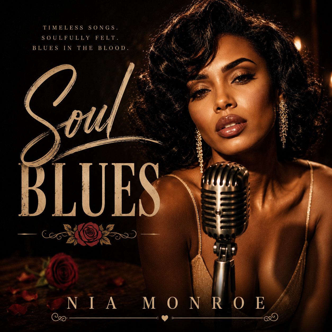 Heartbreak EP cover — Nia Monroe Blues